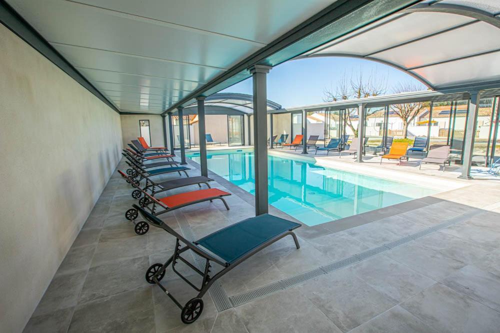 Le Matelot Maison Avec Piscine/Parking/Wifi/Plages 5Kms Ле-Мат Экстерьер фото